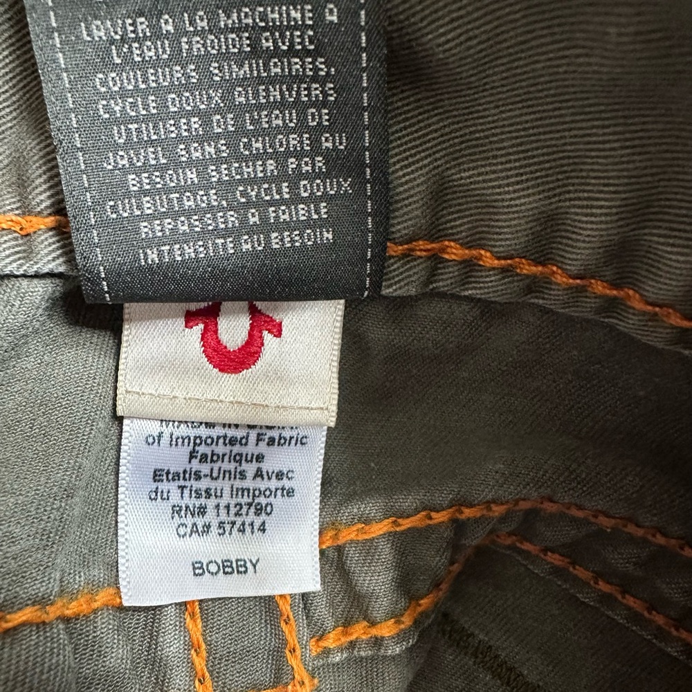 True Religion Bobby Cut Off Shorts - Picture 6 of 6